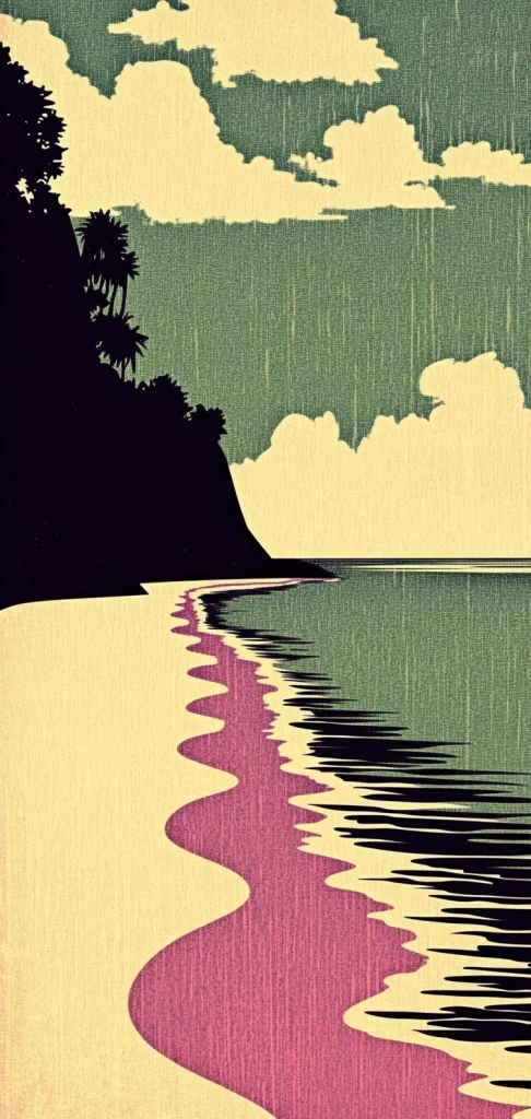 Contrasting Pastel Heatwave - Modernism