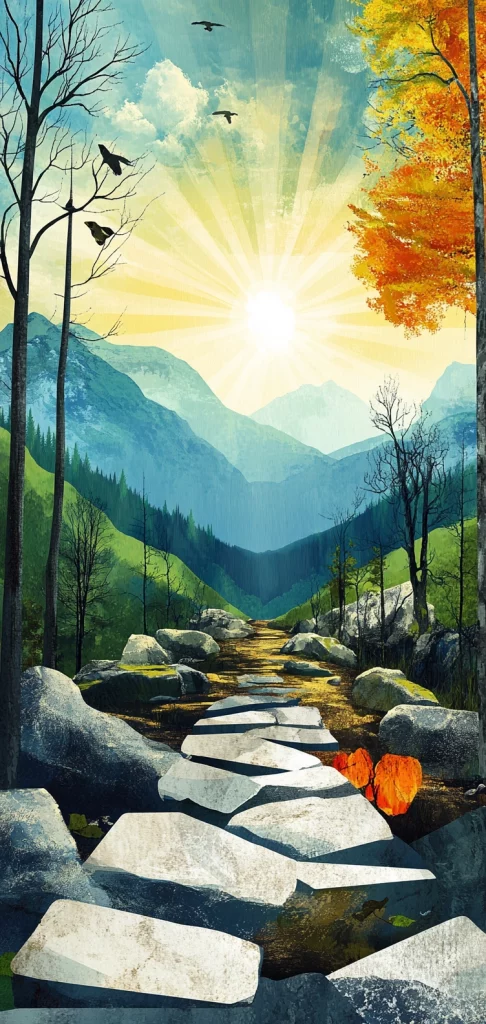 Vivid Seasonal Landscapes - Modernism