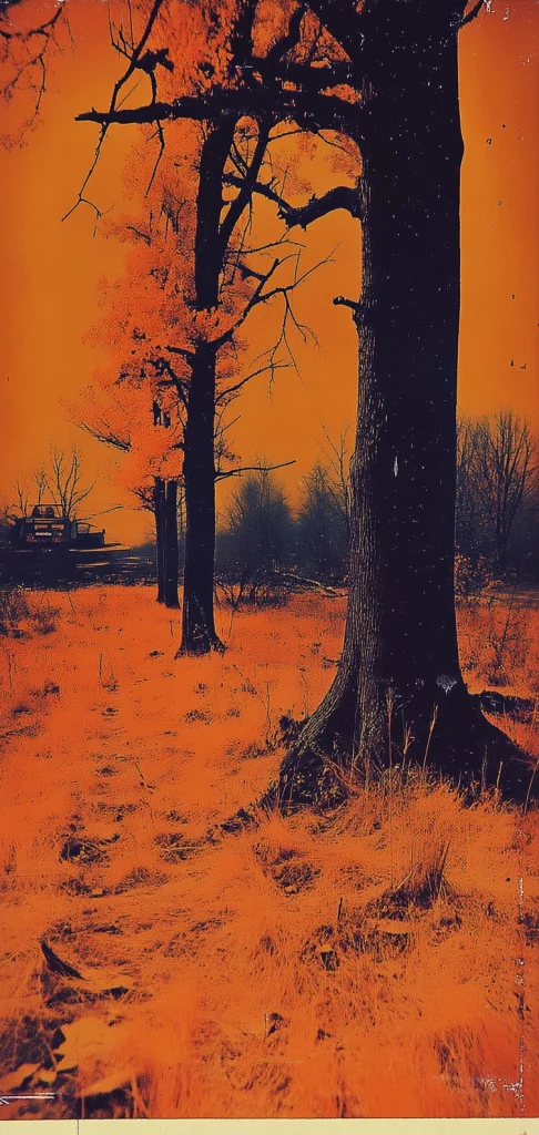 Cinematic Orange Dystopia - High Contrast