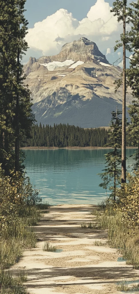 Vintage Nature Scenic - Oil Painting