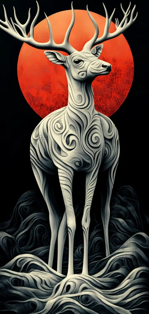 Dark Ambient Waves - High Contrast