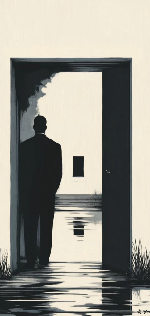 Monochrome Landscape Contrast - High Contrast