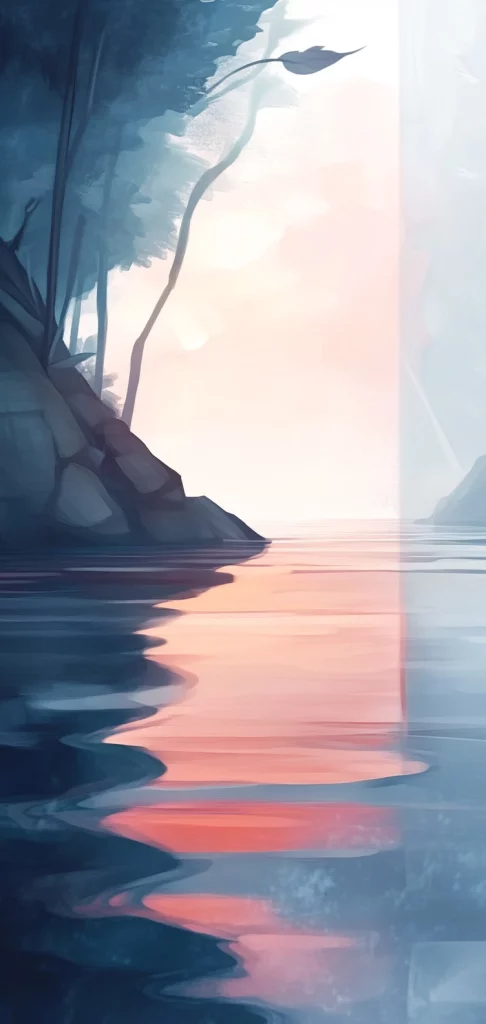 Warm Pastel Serenity - Minimalism