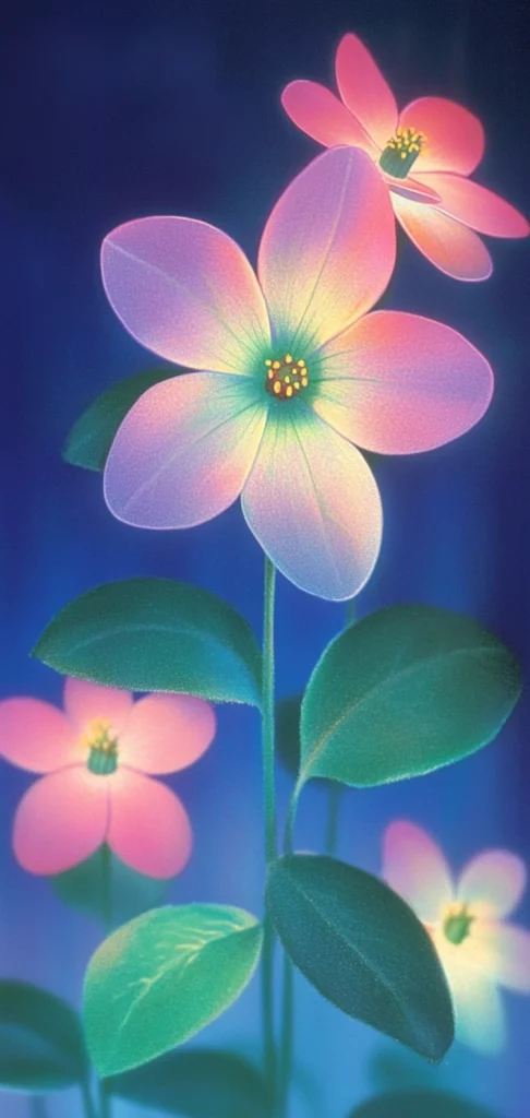 Neon Light Gradient Scenery - Modernism