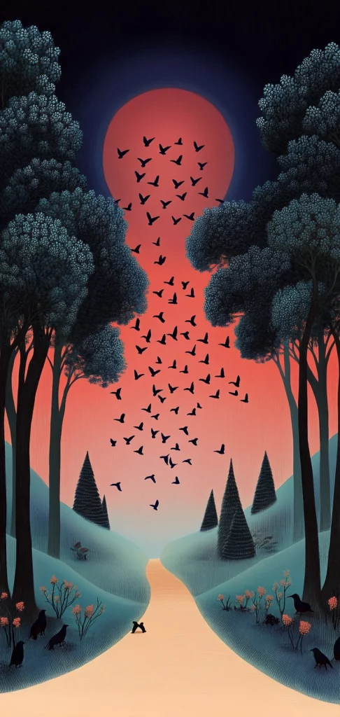 Gradient Lighting Pastel Hues - Illustration