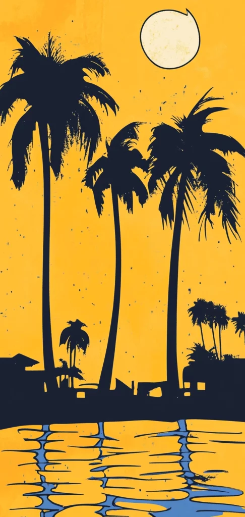 Vibrant Shadowed Contrast - Illustration