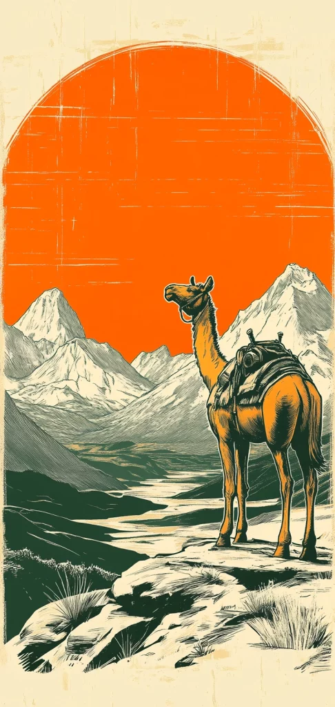 Bold Color and Texture Illustration - Pop Art