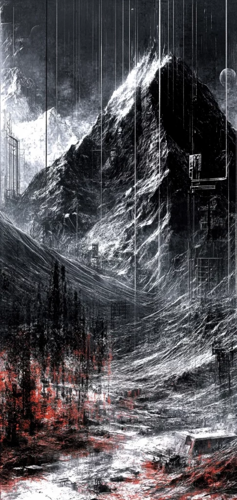 Monochrome Red Contrast - Monochrome