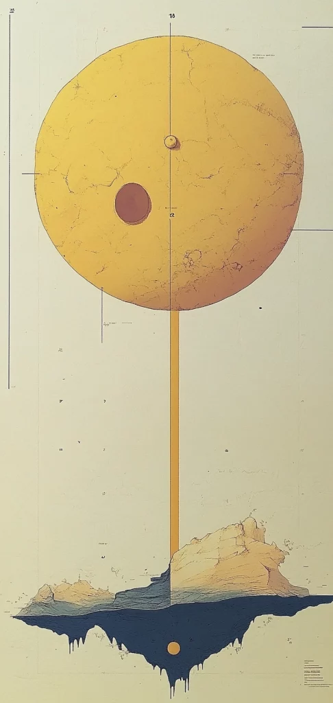 Surreal Minimalist Composition - Minimalism