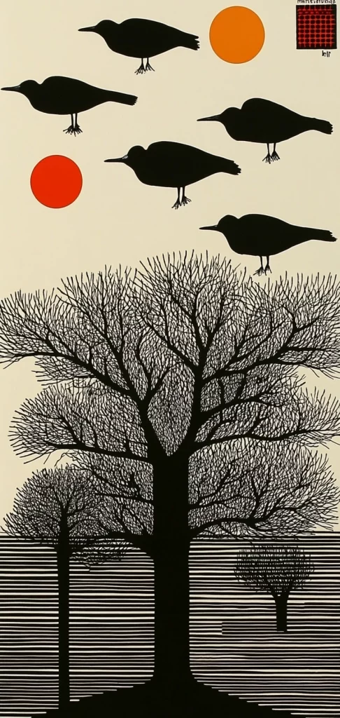 Bold Geometric Color Blocks - High Contrast