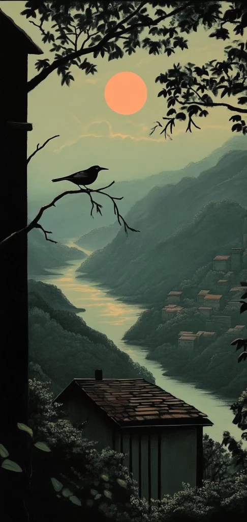 Dark Forested Landscape - Western Classical