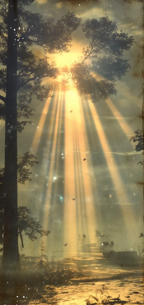 Radiant Floral Illumination - Natural