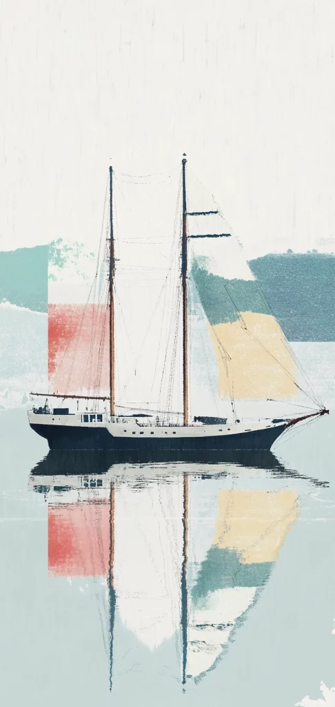 Soft Pastel Digital Fusion - Natural