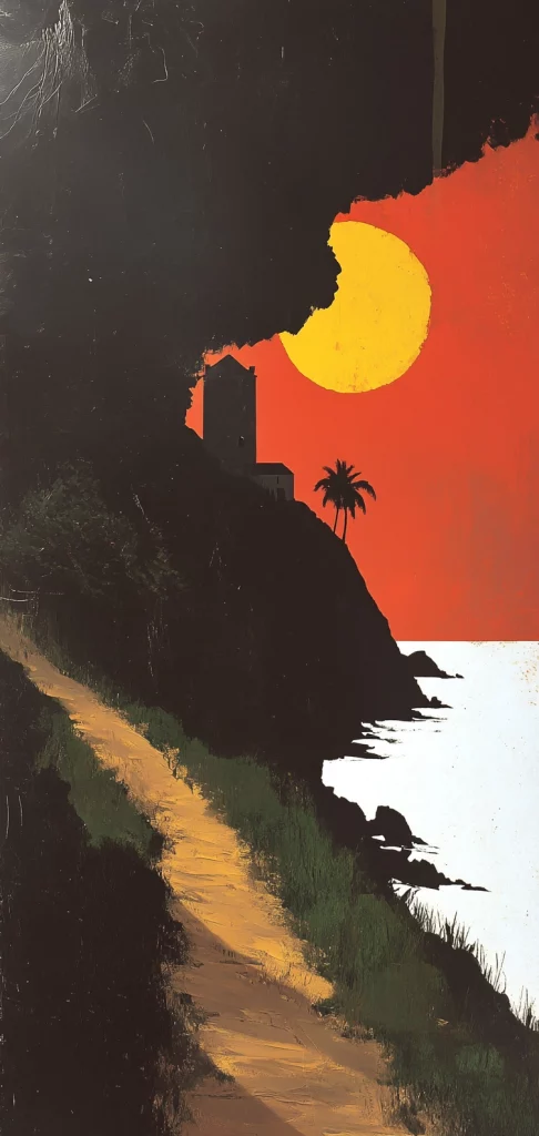 Bold Silhouette Dark Contrast - Silhouette