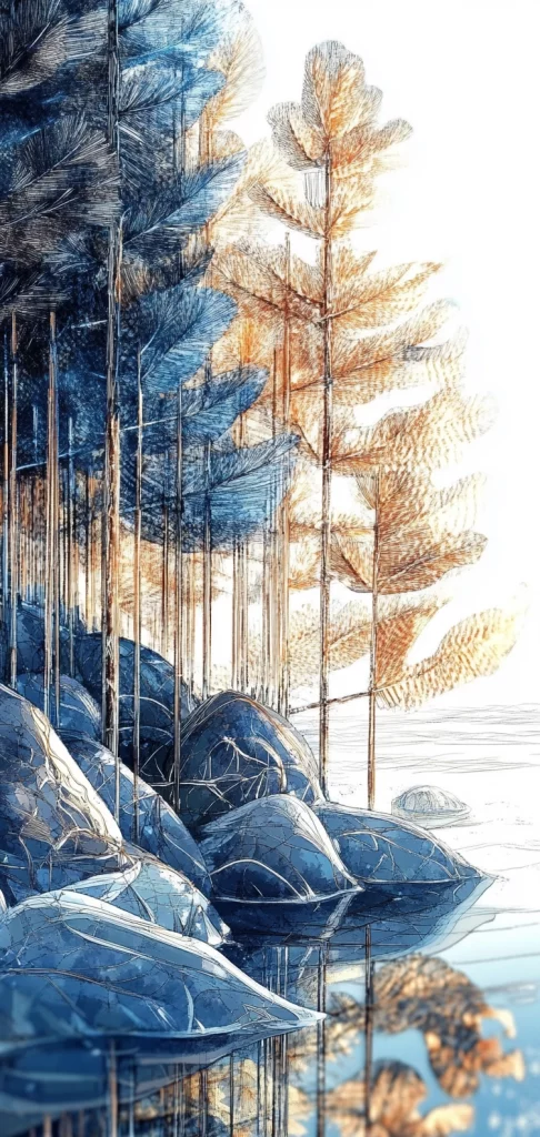 Textured Lighting Abstraction - High Contrast