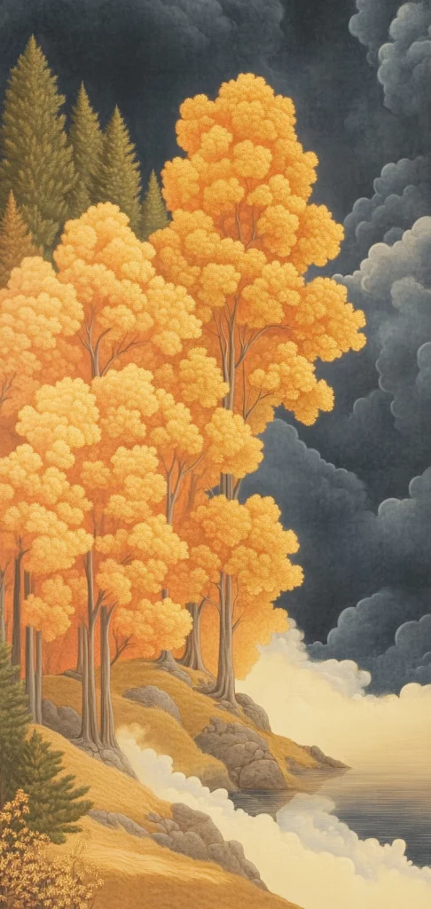 Golden Autumn Hues - Eastern Traditional