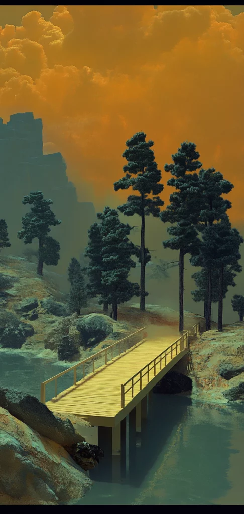 Golden Forest Lighting - Warm Tone