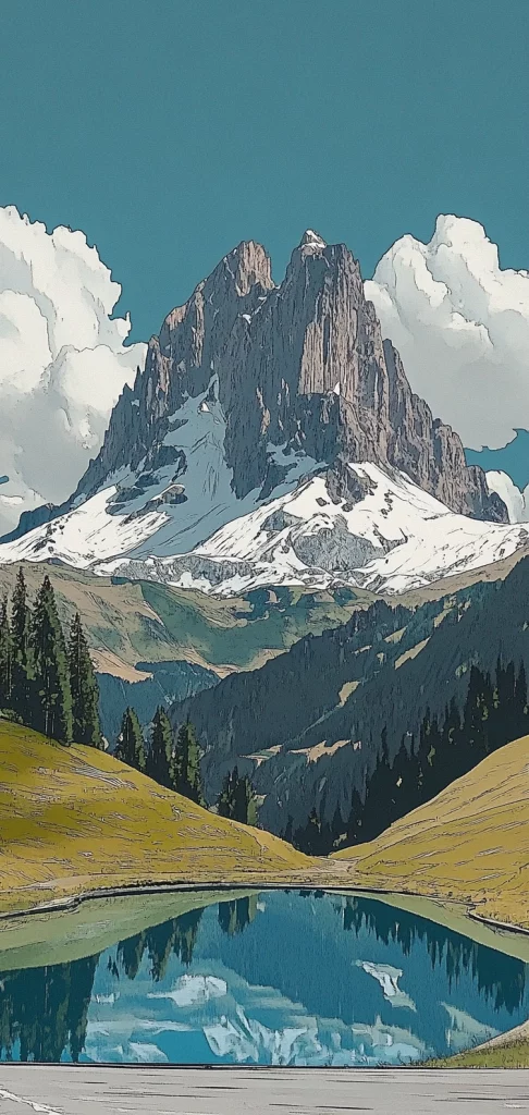 Dynamic Patchwork Visual Palette - Illustration