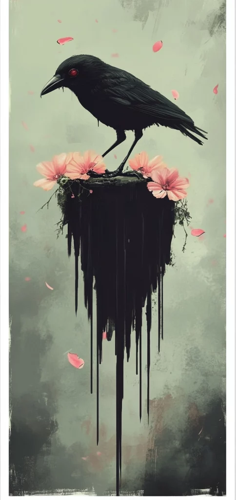 Surreal Cherry Pink Contrast - High Contrast