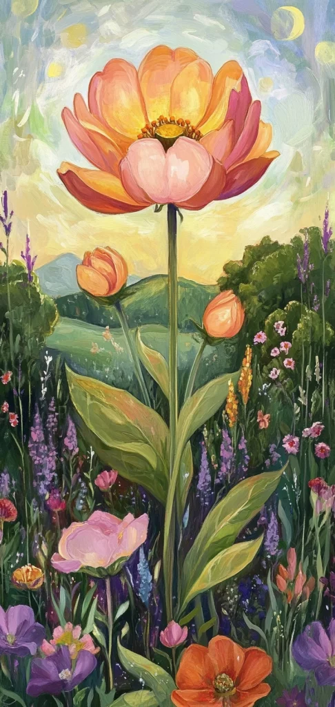 Luminous Dreamlike Scenes - Oil Painting