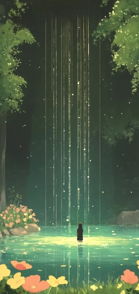 Pastel Fantasy Landscape Glow - Modernism