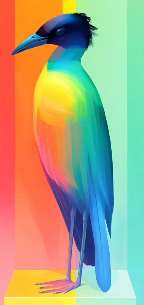 Vivid Gradient Fantasy - Modernism