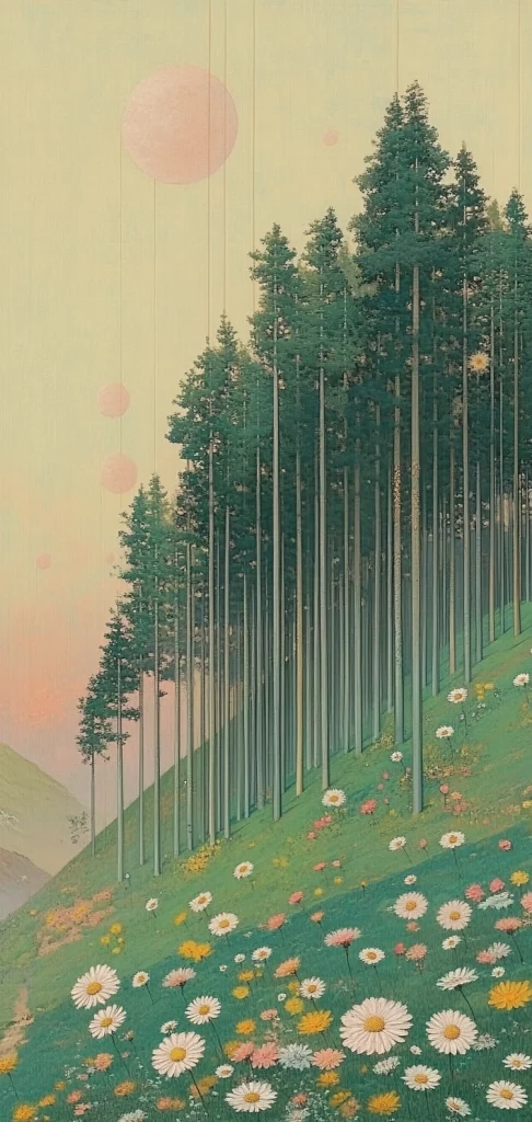 Muted Pastel Natural Fusion - Natural