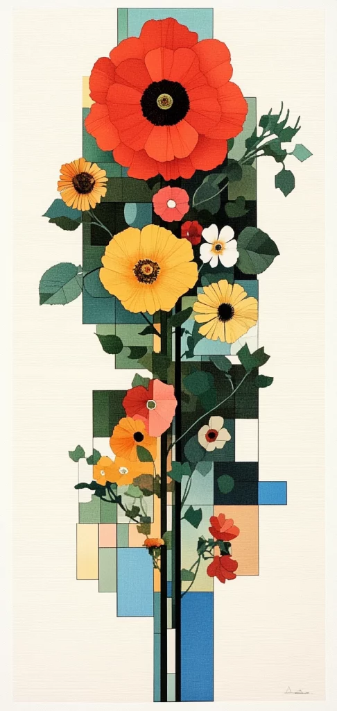 Geometric Color Patterning - Modernism