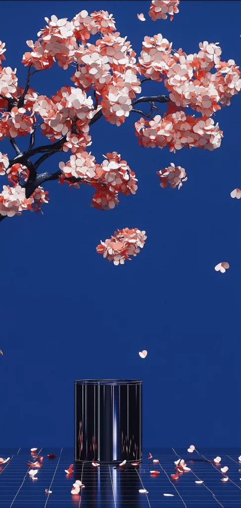 Vivid Dark Blue Lighting - Surrealism