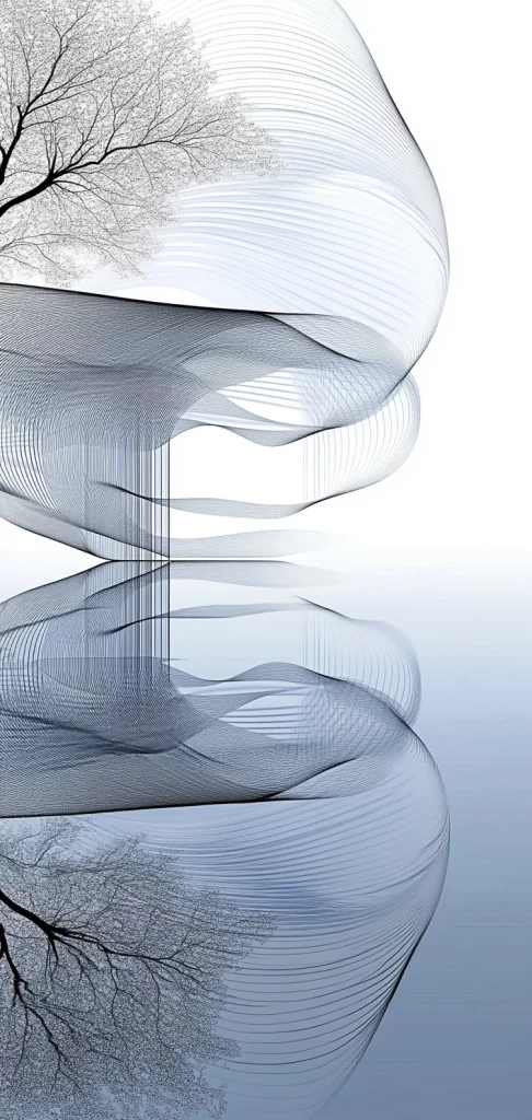 Elegant Gradient Silhouettes - Eastern Traditional