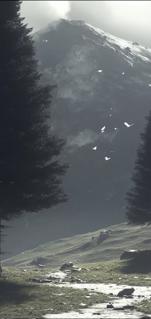 High Contrast Natural Landscape - Natural