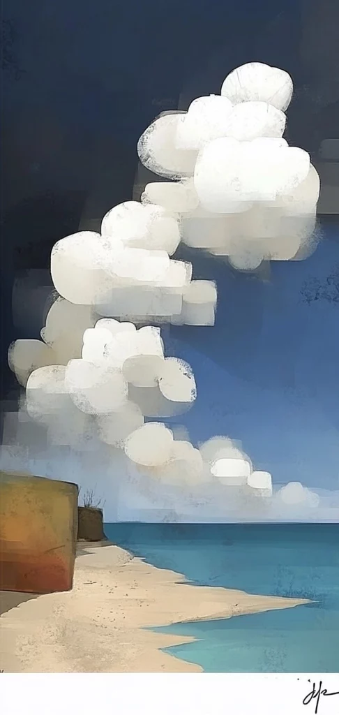 Minimalist Earth Tone Contrast - High Contrast