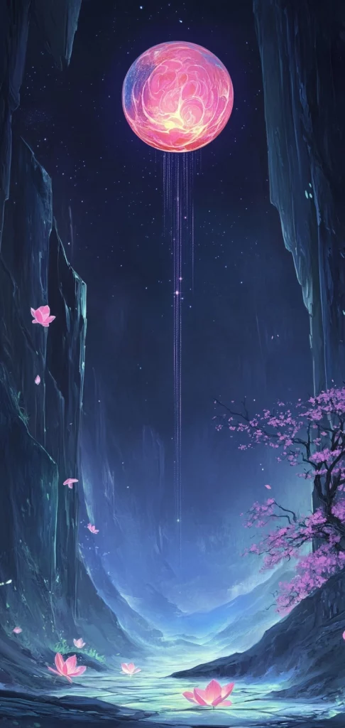 Luminescent Flora and Fauna - Illustration