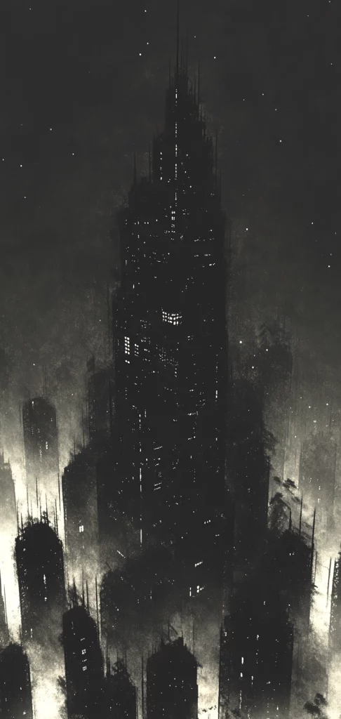 Monochrome High Contrast Expressionism - Modernism