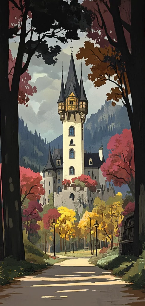 Warm Forest Palette Realism - Illustration