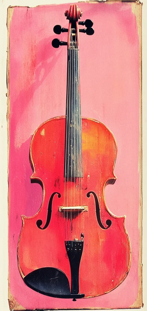 Vivid Neon Reflections - High Contrast