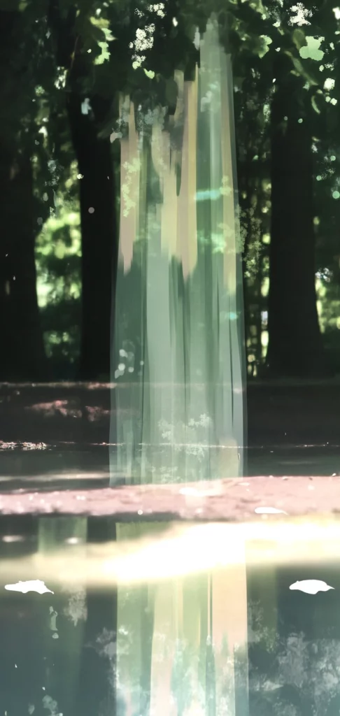 Ethereal Glow with Dark Contrasts - Modernism