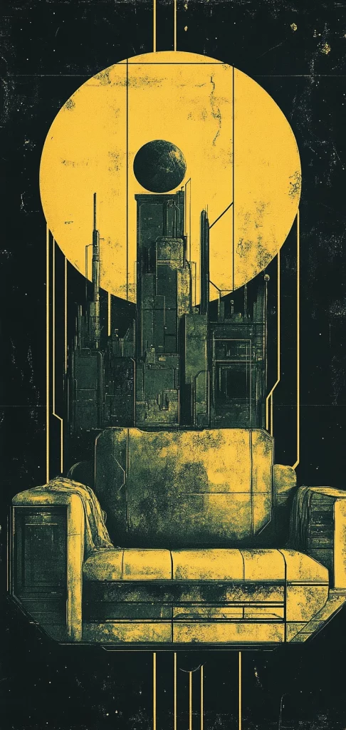 Yellow Monochrome Contrast - Surrealism