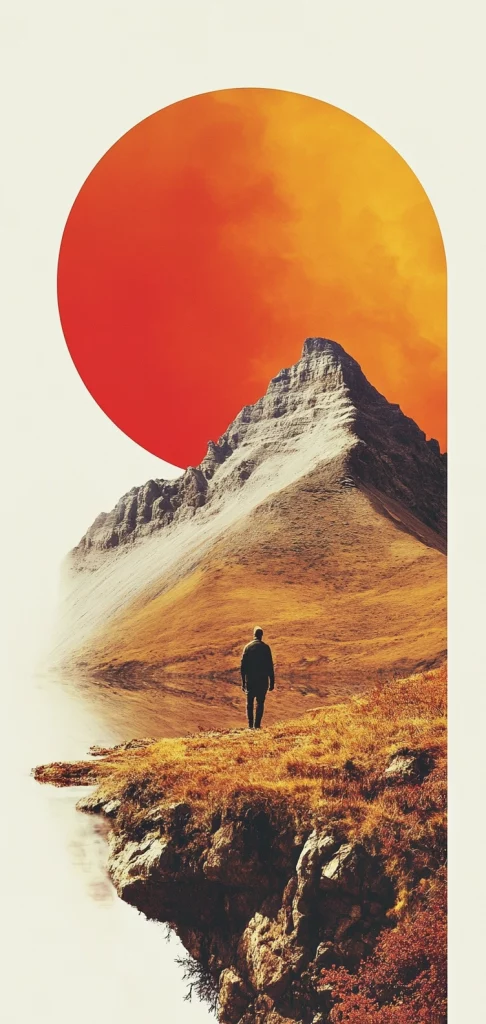 Muted Earth-Toned Contrast - Surrealism