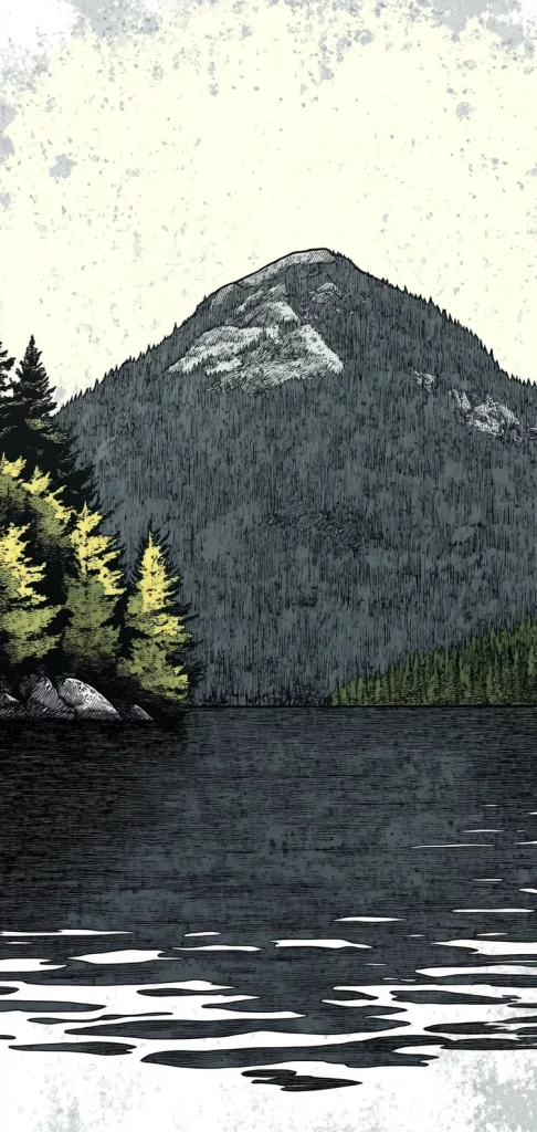 High Contrast Natural Scenes - Illustration