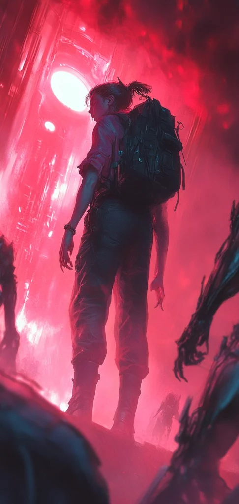 Glow and Shadow Contrast - Cyberpunk