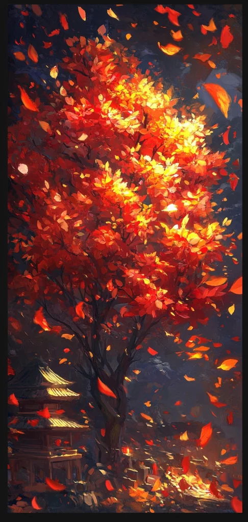 Fiery Autumn Palette - Warm Tone