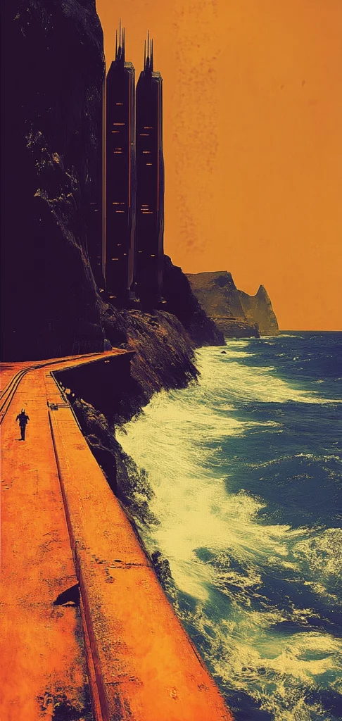 Cinematic Orange Dystopia - Cool Tone