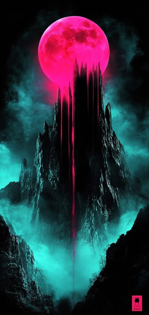 Neon Gothic Contrast - High Contrast