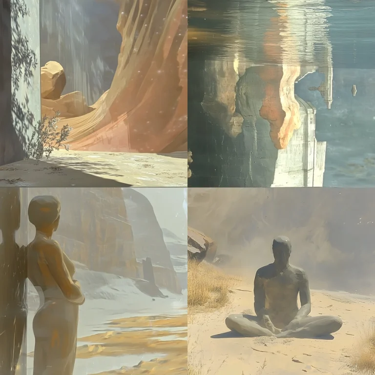 Subdued Pastel Reflections - Midjourney style sref code