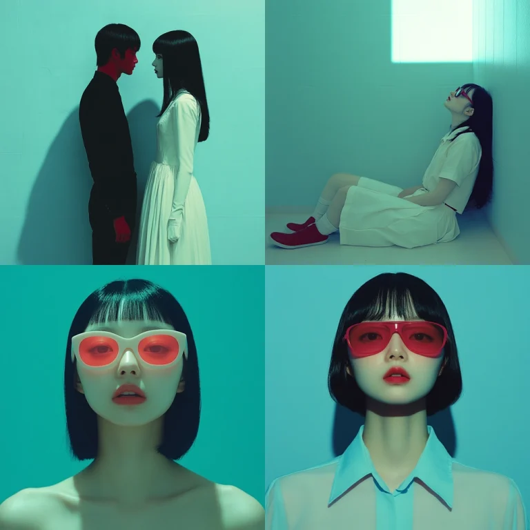 Cool Tone Minimalism - Midjourney style sref code