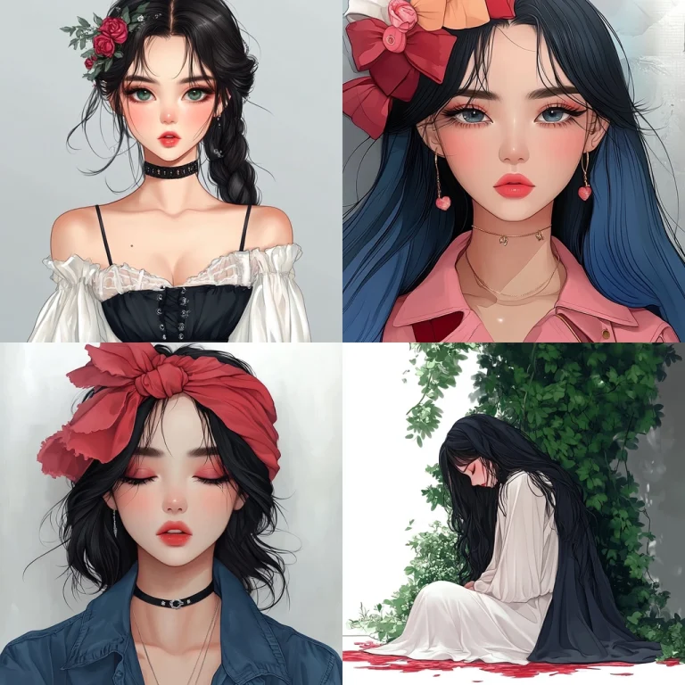 Contemporary Digital Portraiture - Midjourney style sref code