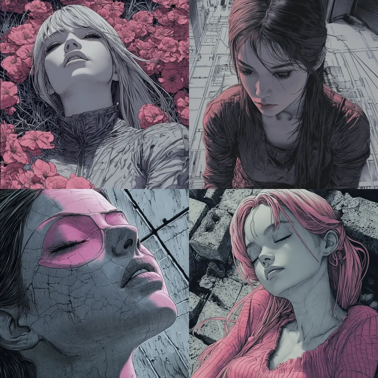 Detailed Linear Composition - Midjourney style sref code