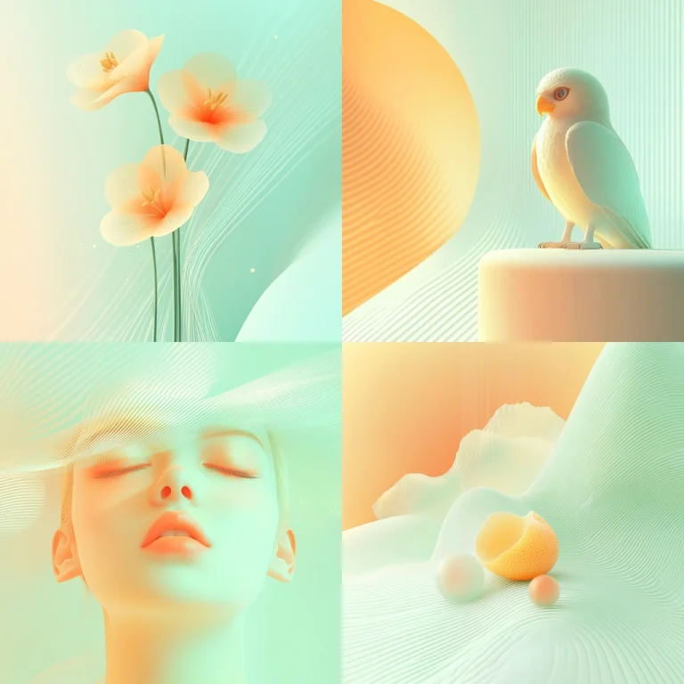 Soft Pastel Illumination - Midjourney style sref code