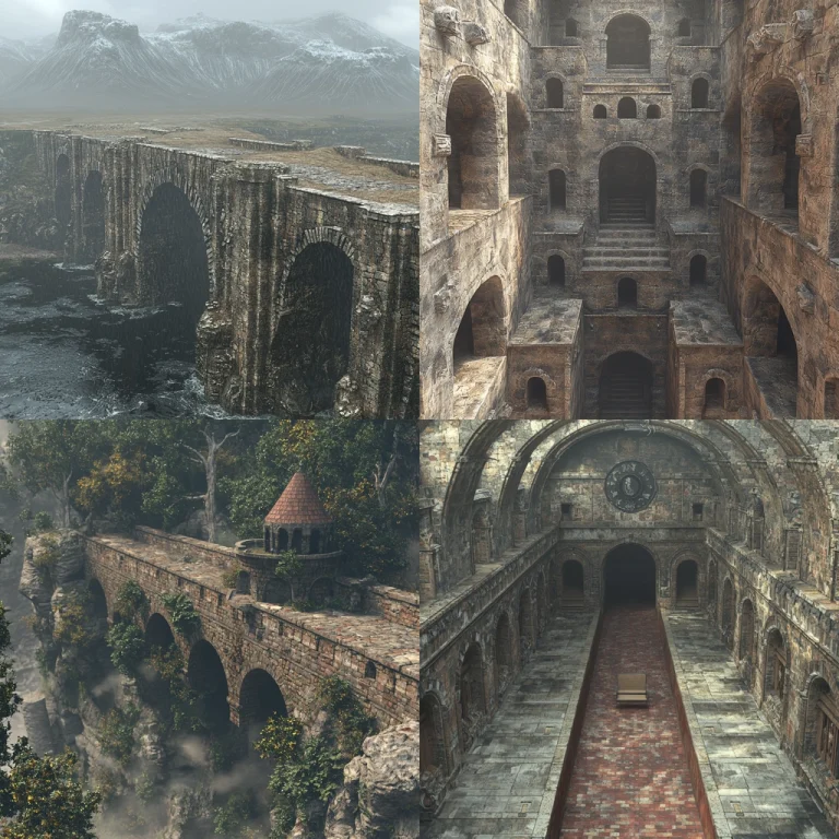 Textured Light and Shadow - Midjourney style sref code